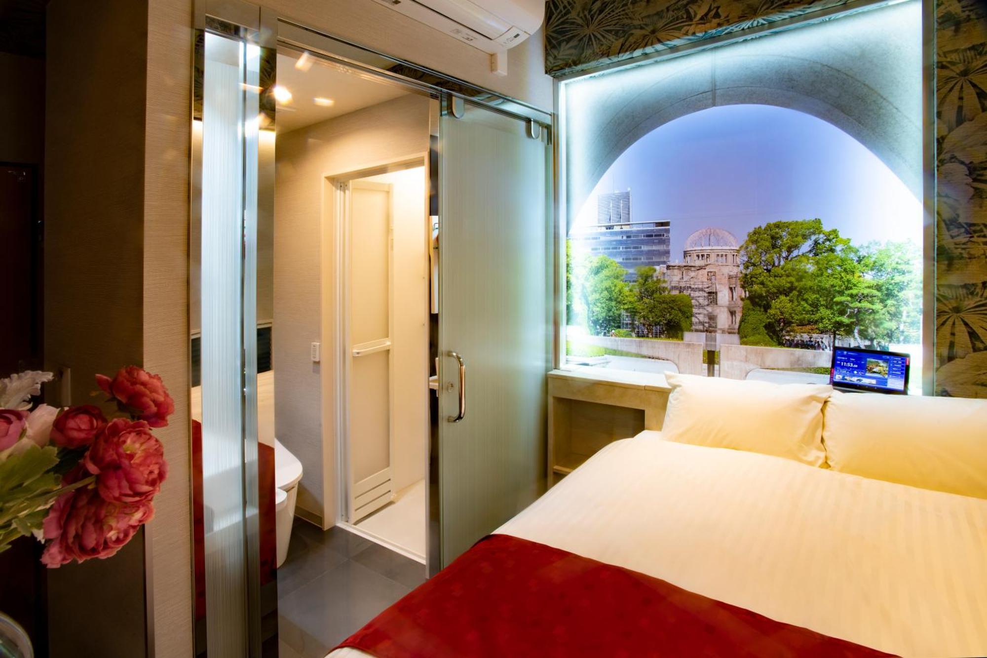 Hotel Xcell Hiroshima Nagarekawa Zimmer foto